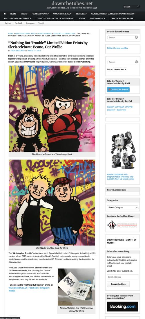 SLEEK Unveils His Latest Collection, 'Nothing But Trouble'